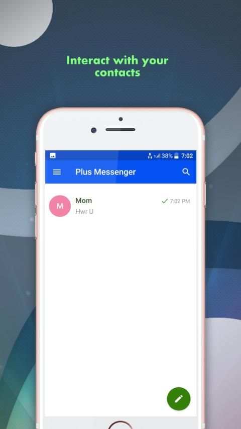 Plus Messenger स्क्रीनशॉट 1