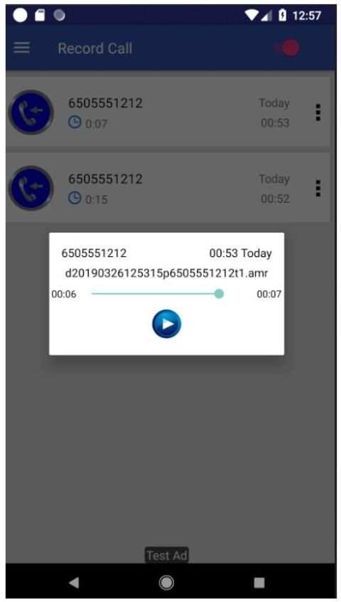 Record Call स्क्रीनशॉट 4