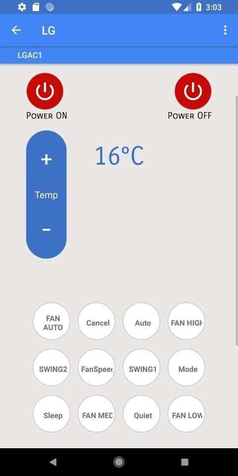 LG AC Remote Control App screenshot 3