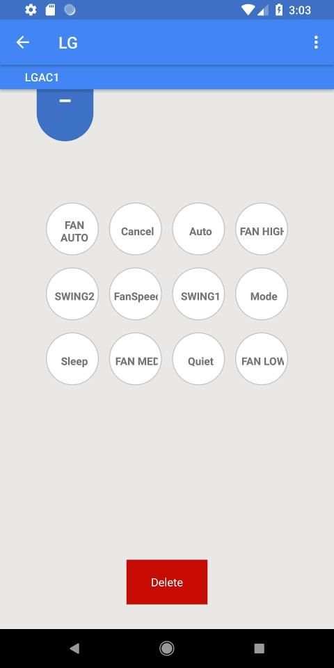 LG AC Remote Control App screenshot 2