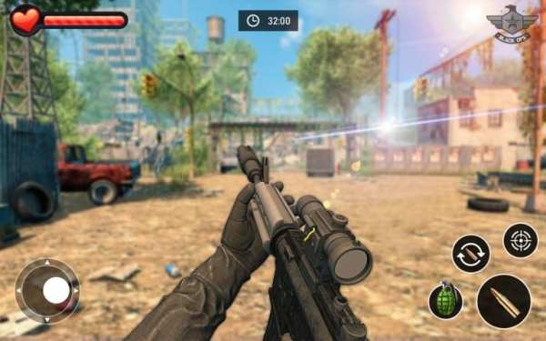 Free Fire -Cross Fire : Firing Squad battlegrounds screenshot 9