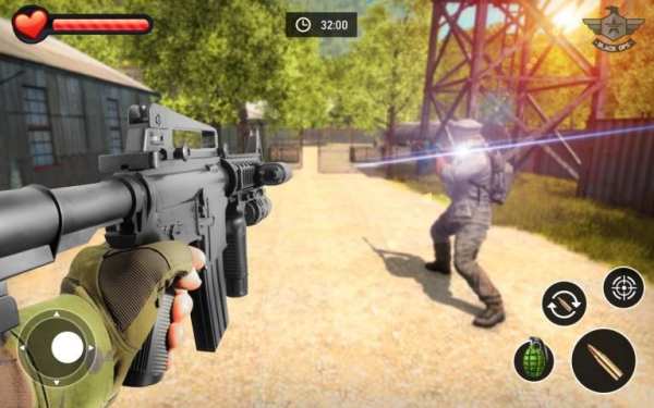 Free Fire -Cross Fire : Firing Squad battlegrounds screenshot 13