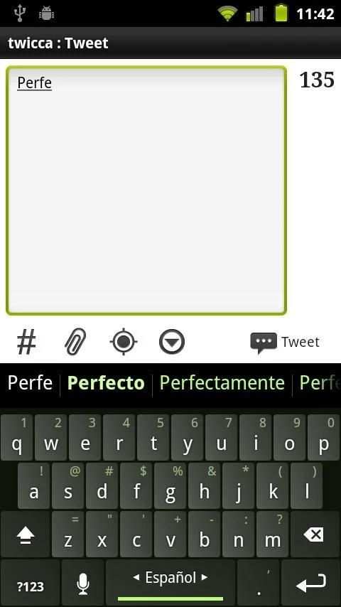 Spanish Keyboard plugin screenshot 4