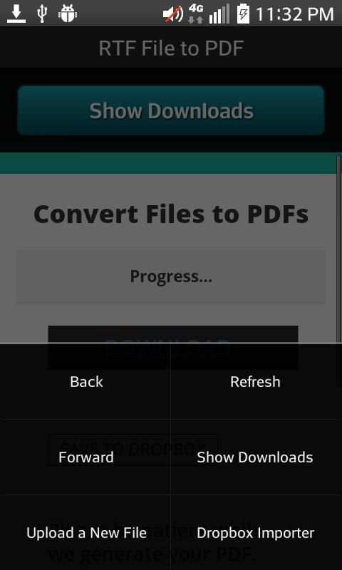 RTF File to PDF screenshot 18