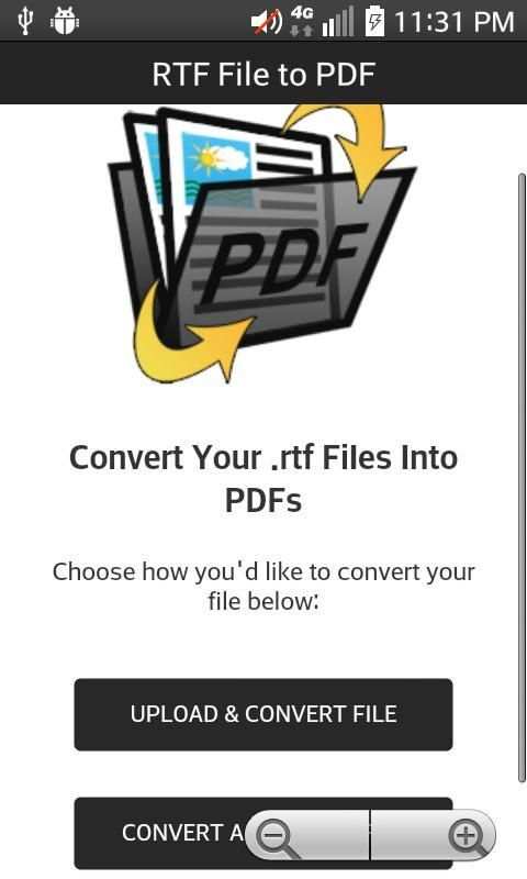 RTF File to PDF screenshot 24