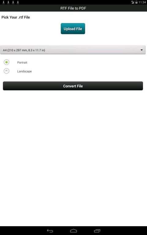 RTF File to PDF screenshot 15