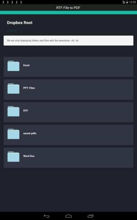 RTF File to PDF स्क्रीनशॉट 12