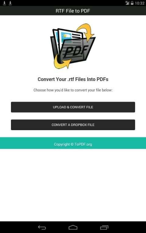 RTF File to PDF स्क्रीनशॉट 8