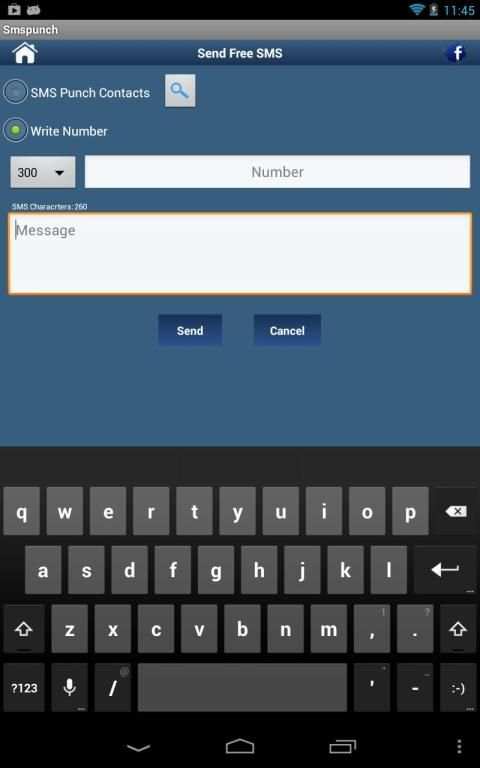 SMSPunch -Free SMS to Pakistan स्क्रीनशॉट 11
