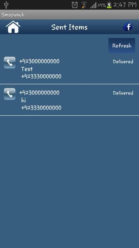 SMSPunch -Free SMS to Pakistan स्क्रीनशॉट 21