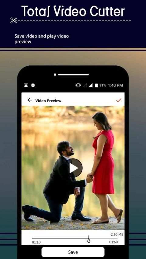 Video Trimmer - Cut Video स्क्रीनशॉट 2