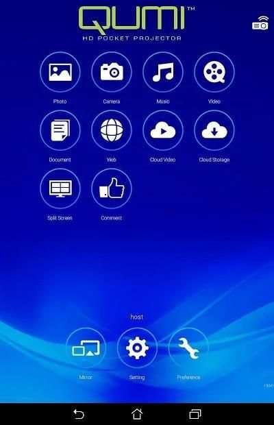 Vivitek QumiCast screenshot 4