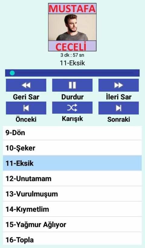 Mustafa CECELİ Şarkıları (İnternetsiz 40 Şarkı) 3 تصوير الشاشة