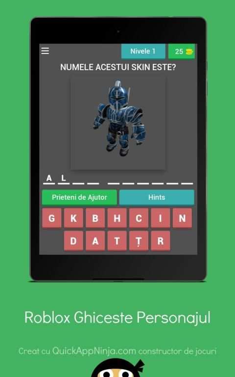 ROBLOX GHICESTE PERSONAJUL screenshot 6