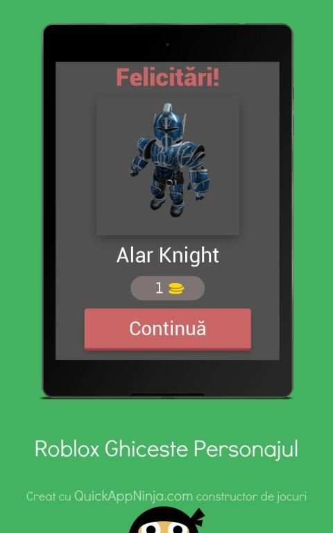 ROBLOX GHICESTE PERSONAJUL screenshot 5