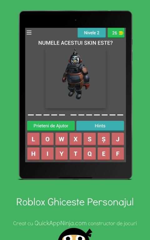 ROBLOX GHICESTE PERSONAJUL screenshot 10
