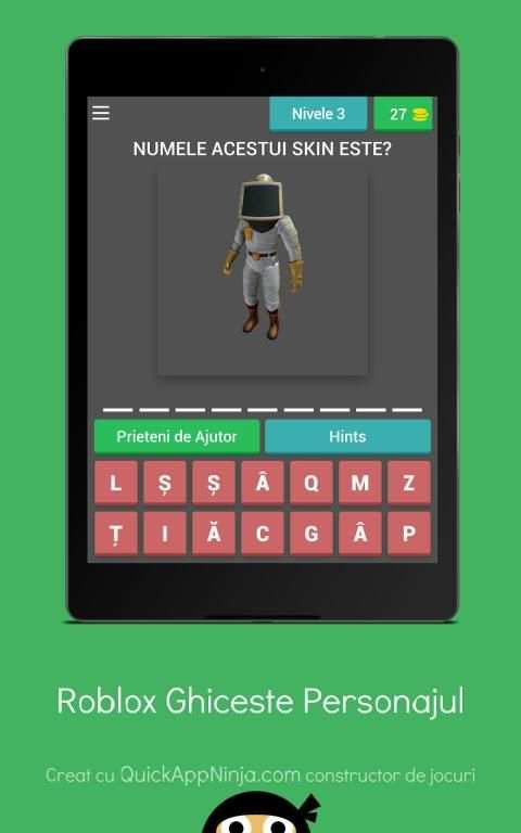 ROBLOX GHICESTE PERSONAJUL screenshot 9