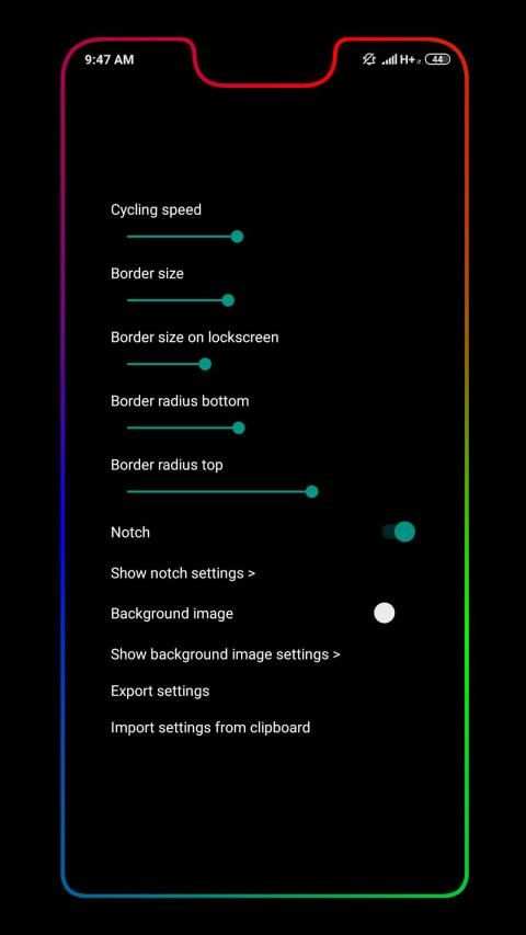 Border Light - Live Wallpaper स्क्रीनशॉट 4