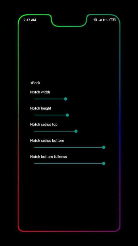 Border Light - Live Wallpaper स्क्रीनशॉट 1