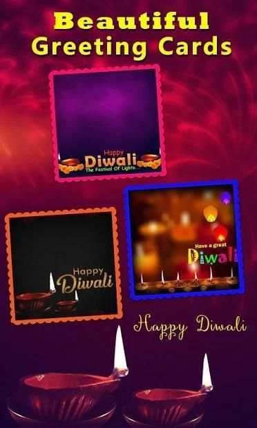 Diwali Photo Frame, greetings & Gif's 2018 screenshot 3