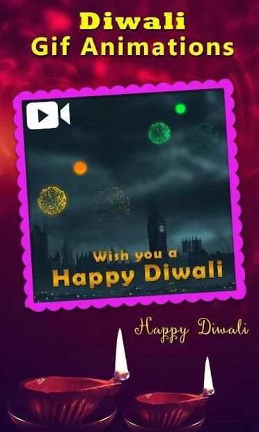 Diwali Photo Frame, greetings & Gif's 2018 screenshot 7