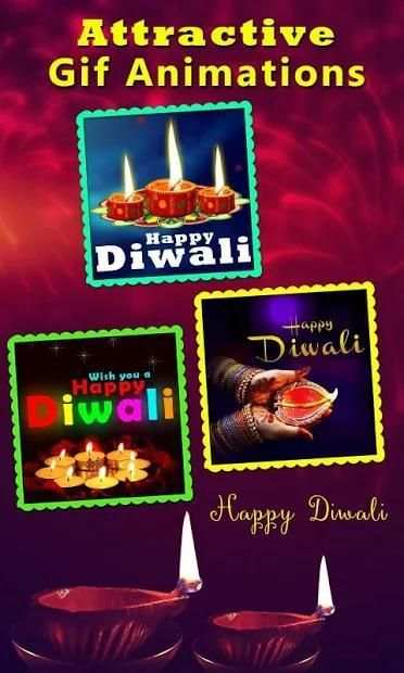 Diwali Photo Frame, greetings & Gif's 2018 screenshot 4