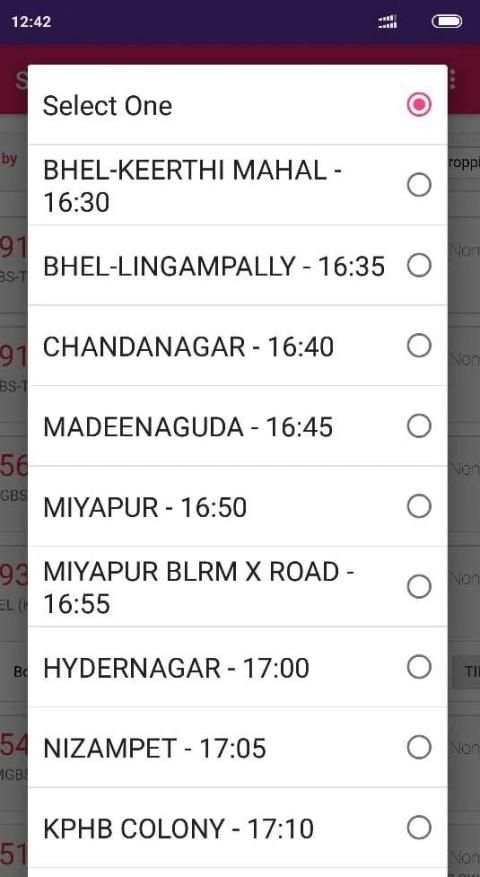 APSRTC Online Reservation | Select your Seat screenshot 2