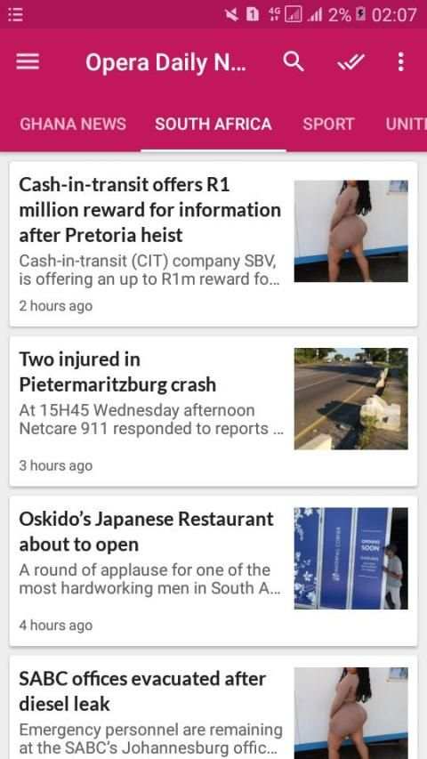 Opera Daily News screenshot 5