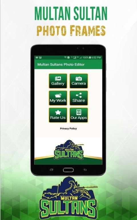 Multan Sultans Photo Editor screenshot 1