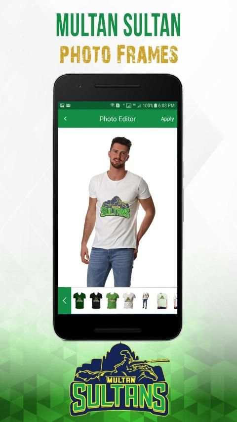 Multan Sultans Photo Editor screenshot 3