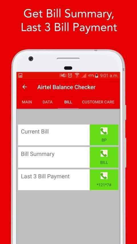 App for Airtel Balance Check and more screenshot 3