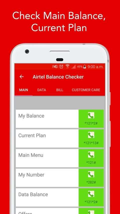 App for Airtel Balance Check and more screenshot 8