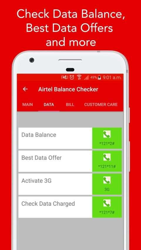 App for Airtel Balance Check and more screenshot 2