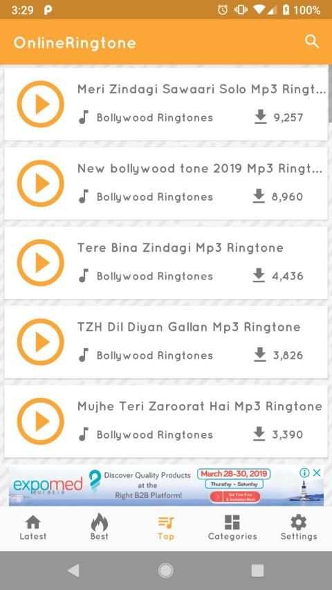 Online-Ringtone स्क्रीनशॉट 2