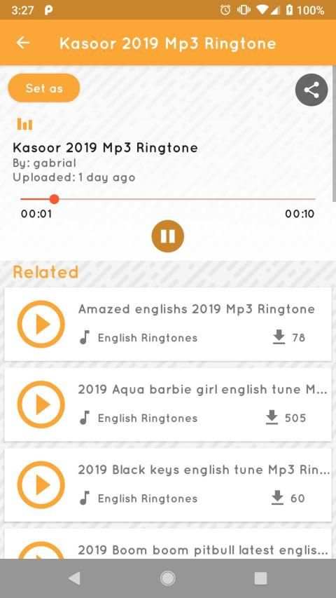 Online-Ringtone screenshot 29