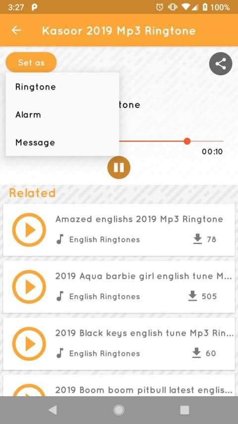 Online-Ringtone स्क्रीनशॉट 23