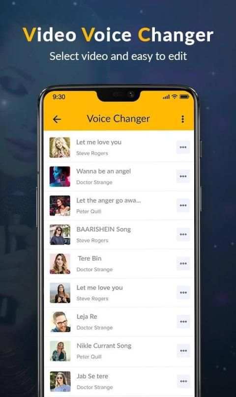 Video Voice Changer - Video Voice Editor screenshot 3