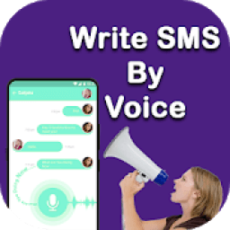ikon Write SMS by Vocie: Speech to SMS