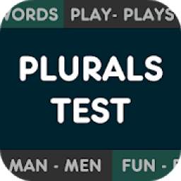 Plurals Test and Practice - Free