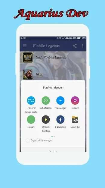 Nada Dering Mobile Legends Lengkap screenshot 1