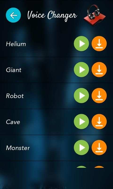 Change Voice Studio screenshot 2