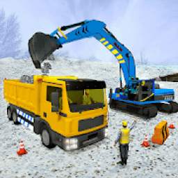 Heavy Duty Snow Excavator: Crane Simulator