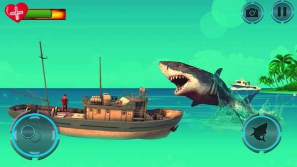 Evil Shark Attack : Angry Shark Games 2019 screenshot 1