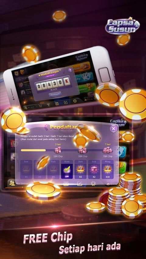 Capsa Susun(Free Poker Casino) screenshot 4
