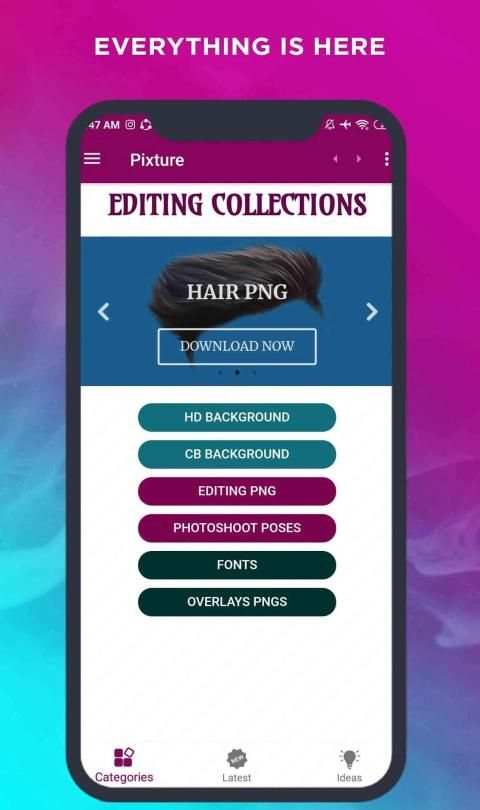 Pixture -Background & PNG Stocks for Editing Photo screenshot 1