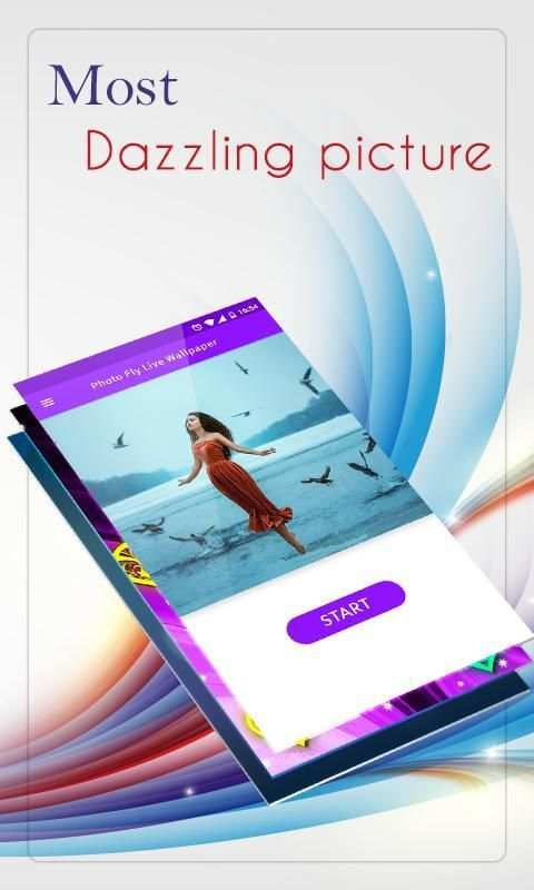 Photo Fly Live Wallpaper screenshot 4