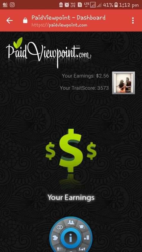 PaidViewpoint - Earn Per Survey , Refer & Earn स्क्रीनशॉट 5