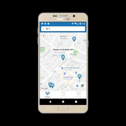 Kuwait Bus - routes, transit, stops and maps screenshot 5