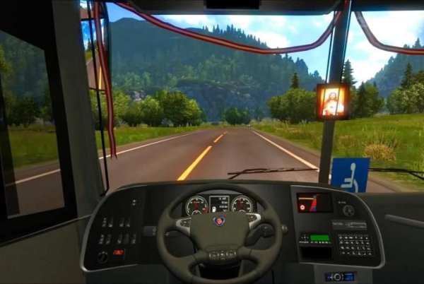 Euro Road Bus simulation screenshot 3