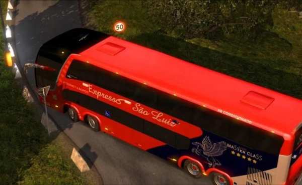 Euro Road Bus simulation screenshot 2